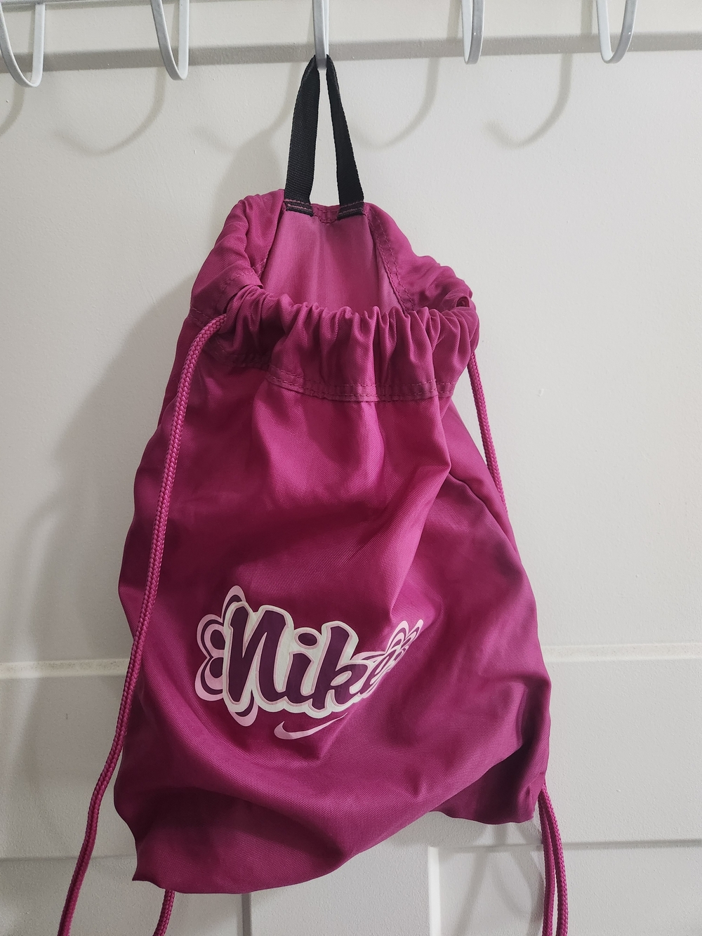 Nike Pink Drawstring Bag - Picture 4 of 6